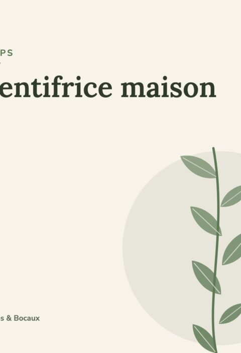 Dentifrice maison